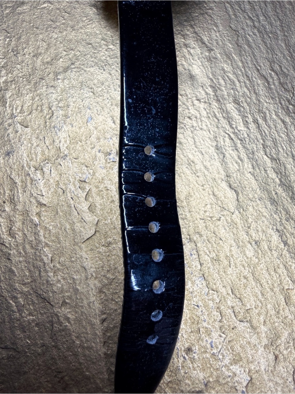 Vintage - Early 2000s Marc Jacobs black watch with patent leather strap - Picture 4 of 6